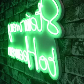 Decoratiune luminoasa LED, Stairway to Heaven, Benzi flexibile de neon, DC 12 V, Verde imagine