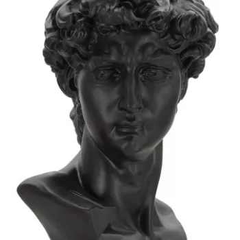 Decoratiune, Mauro Ferretti, Big Head, 44 x 35.5 x 60 cm, polirasina, alb imagine