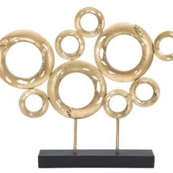 Decoratiune, Panel A, Mauro Ferretti, 49x7x41 cm, fier, auriu imagine