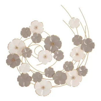 Decoratiune pentru perete, Mauro Ferretti, Lotly, 63.5 x 5 x 67.9 cm, fier/mdf, multicolor imagine