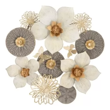 Decoratiune pentru perete, Mauro Ferretti, Ridy, 72.4 x 7 x 74 cm, fier, multicolor imagine
