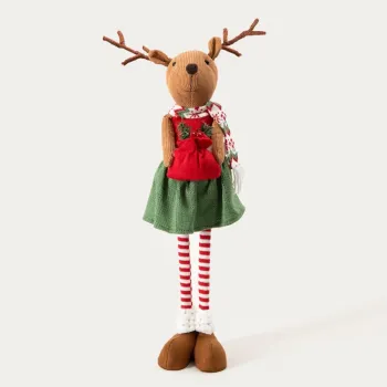 Decoratiune ren cu fusta Maze, Homla, 75 cm, poliester/metal/otel, multicolor imagine