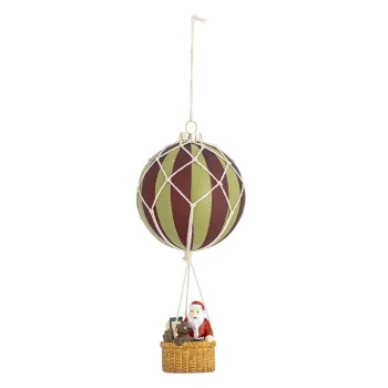 Decoratiune suspendabila, Bloomingville, Hettie, 10x23 cm, sticla, multicolor imagine