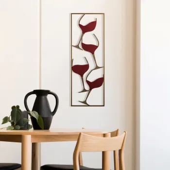 Decoratiune, Wine, Dimensiune: 32 x 5 x 90 cm, Multicolor imagine