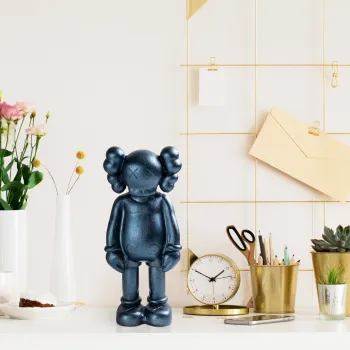 Decoratiune, Yak-051-D, Poliester, Albastru navy imagine