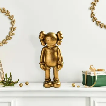 Decoratiune, Yak-051, Poliester, Auriu imagine