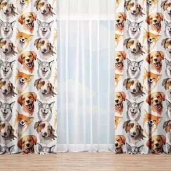 Draperie Foxes, Oyo Kids, 140x240 cm, poliester, multicolor imagine