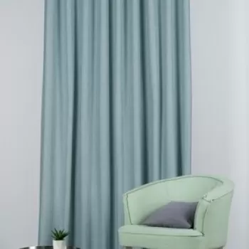 Draperie Mendola Interior, Aragon, 140x255 cm, poliester, albastru imagine