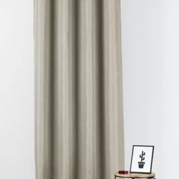 Draperie Mendola Interior, Bordeaux, 140x260 cm, poliester, bej imagine