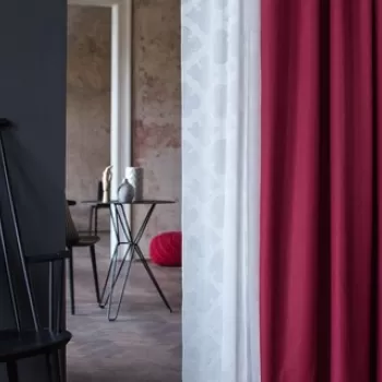 Draperie Mendola Interior, Calpe, 140x245 cm, poliester, bordo imagine