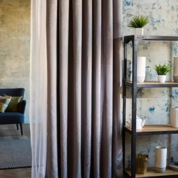 Draperie Mendola Interior, Leone, 140x270 cm, poliester, gri imagine