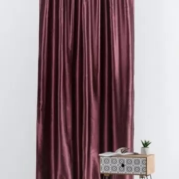 Draperie Mendola Interior, Versaille, 135x245 cm, poliester, bordo imagine