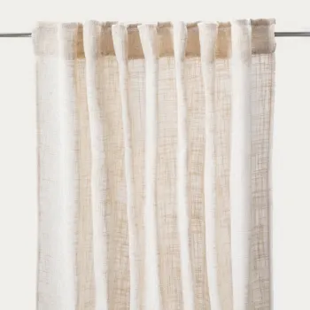 Draperie Rosel, Homla, 140x250 cm, poliester/in, ecru imagine