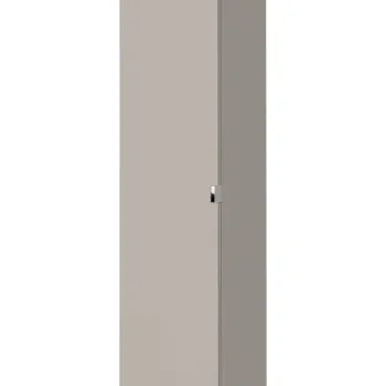 Dulap inalt cu 1 usa si 2 sertare, cu fixare pe perete, Santa Fe Taupe, Comad, 35x33x160 cm, MDF/PAL laminat, gri imagine