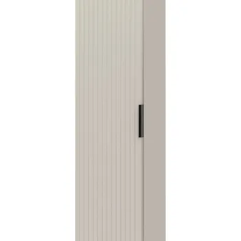 Dulap inalt cu usa, cu fixare pe perete, Adel Cashmere, Comad, 35x25x140 cm, MDF/PAL laminat, casmir mat imagine