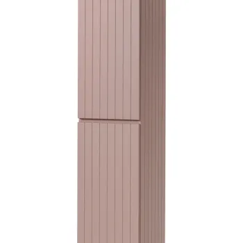Dulap inalt cu usi, cu fixare pe perete, Iconic Rose, Comad, 35x33x160 cm, MDF, roz antic imagine