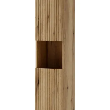 Dulap inalt cu usi, cu fixare pe perete, Nova Coast Evoke, Comad, 30x25x140 cm, MDF/PAL laminat, stejar coast evoke imagine