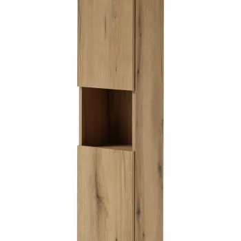 Dulap inalt cu usi, cu fixare pe perete, Nova Oak, Comad, 30x25x140 cm, PAL laminat, stejar coast evoke imagine