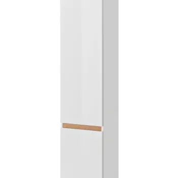Dulap inalt cu usi, cu fixare pe perete, Platinum, Comad, 35x30x176 cm, MDF/PAL laminat, alb imagine