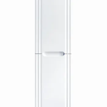 Dulap inalt cu usi, Fiji White, Comad, 40x36x166 cm, MDF/PAL laminat, alb imagine