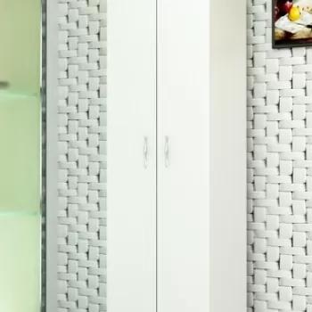 Dulap pentru bucatarie Atlantis, Decorotika, 49x30x182 cm, alb imagine