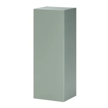Dulap semi-coloana cu 1 usa, cu fixare pe perete, Aster Green, Comad, 30x26.6x80 cm, PAL laminat, verde mat imagine
