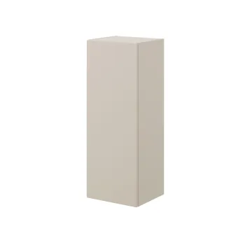 Dulap semi-coloana cu 1 usa, cu fixare pe perete, Dalia Cashmere, Comad, 30x26.6x80 cm, PAL laminat, casmir mat imagine