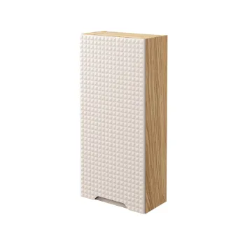 Dulap suspendat cu 1 usa, Luxor Beige, Comad, 35x19x75 cm, MDF/PAL laminat, stejar imagine