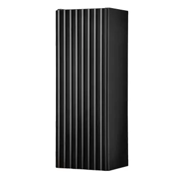 Dulap suspendat cu 1 usa, Nova Black, Comad, 20x18.9x57 cm, MDF/PAL laminat, negru mat imagine