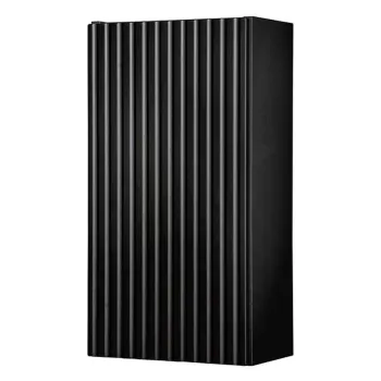 Dulap suspendat cu 1 usa, Nova Black, Comad, 30x18.9x57 cm, MDF/PAL laminat, negru mat imagine