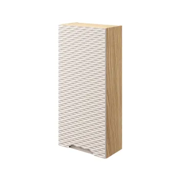 Dulap suspendat cu 1 usa, Ocean Beige, Comad, 35x19x75 cm, MDF/PAL laminat, stejar imagine