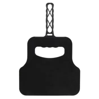 Evantai pentru gratar, 32x21 cm, polipropilena, negru imagine