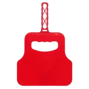 Evantai pentru gratar, 32x21 cm, polipropilena, rosu imagine