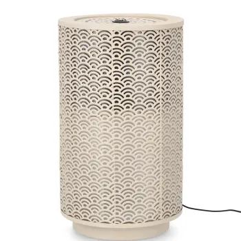 Fantana decorativa cu LED Akira, Bizzotto, 30x51.5 cm, metal, bej imagine