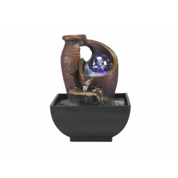 Fantana decorativa interioara cu apa P201UTP201, Beper, Zen, lumina LED multicolora imagine