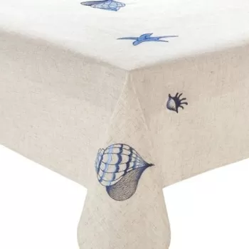 Fata de masa Blue Ocean, Ambition, 160x280 cm, poliester, gri imagine