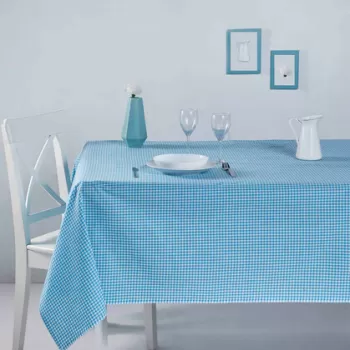 Fata de masa, DC Home, 198DCH1132, Bumbac, 170 x 220 cm, Turcoaz imagine