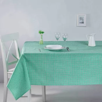 Fata de masa, DC Home, 198DCH1133, Bumbac, 170 x 170 cm, Verde imagine
