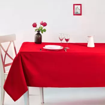 Fata de masa, DC Home, 198DCH1141, 65% bumbac/35% poliester, 170 x 220 cm, Rosu imagine