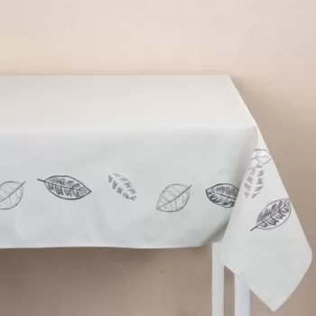 Fata de masa Leaf, Ambition, 160x280 cm, poliester, bej imagine