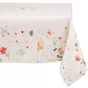 Fata de masa Pastel Flowers, Ambition, 160x280 cm, poliester, multicolor imagine