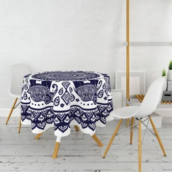 Fata de masa, Pearl Home - Kitchen, 994PRL1104, 100% POLIESTER / , Printare 3d, Multicolor imagine