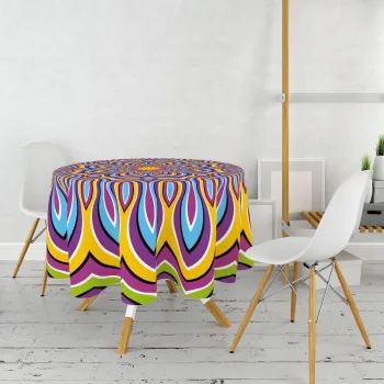 Fata de masa, Pearl Home - Kitchen, 994PRL1107, 100% POLIESTER / , Printare 3d, Multicolor imagine