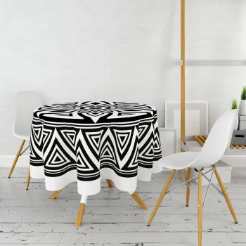 Fata de masa, Pearl Home - Kitchen, 994PRL1110, 100% POLIESTER / , Printare 3d, Multicolor imagine