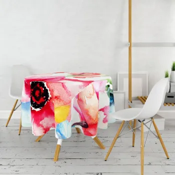 Fata de masa, Pearl Home - Kitchen, 994PRL1116, 100% POLIESTER / , Printare 3d, Multicolor imagine