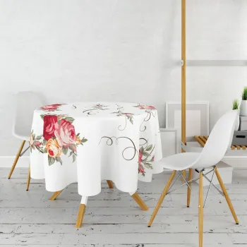 Fata de masa, Pearl Home - Kitchen, 994PRL1118, 100% POLIESTER / , Printare 3d, Multicolor imagine