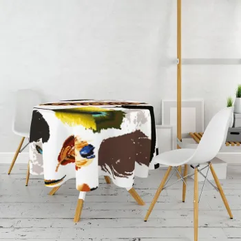 Fata de masa, Pearl Home - Kitchen, 994PRL1119, 100% POLIESTER / , Printare 3d, Multicolor imagine