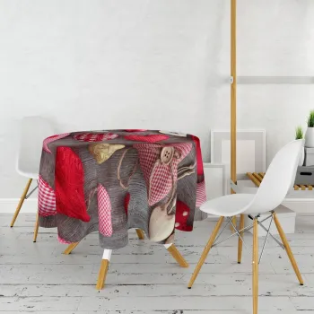 Fata de masa, Pearl Home - Kitchen, 994PRL1120, 100% POLIESTER / , Printare 3d, Multicolor imagine