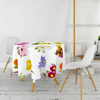 Fata de masa, Pearl Home - Kitchen, 994PRL1122, 100% POLIESTER / , Printare 3d, Multicolor imagine