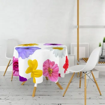 Fata de masa, Pearl Home - Kitchen, 994PRL1123, 100% POLIESTER / , Printare 3d, Multicolor imagine